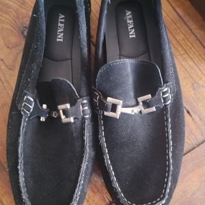 Men's Stylish Alfani Suede Slip on Loafers.